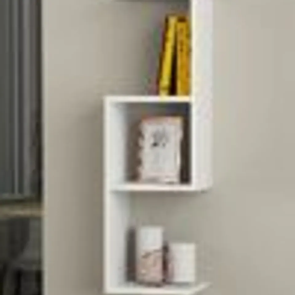 BRAND NEW BOXED DIBI BOOKSHELF - WHITE 