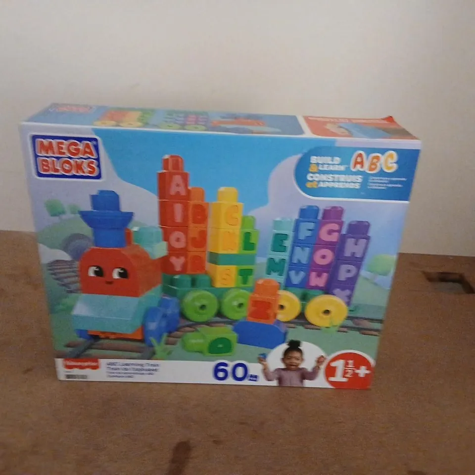 MEGA BLOKS ABC BLOCKS – 60-PIECE BOXED SET