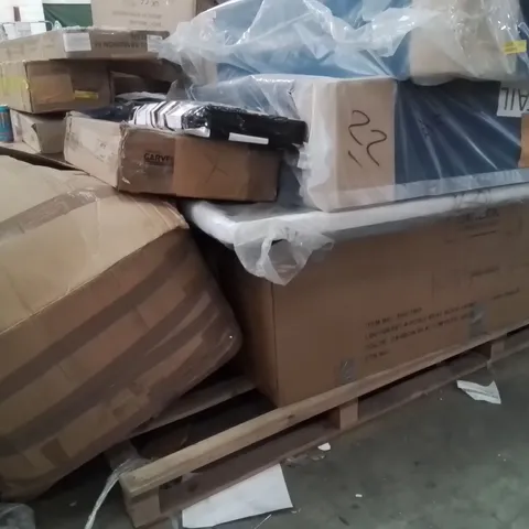 PALLET OF INCOMPLETE FURNITURE SETS