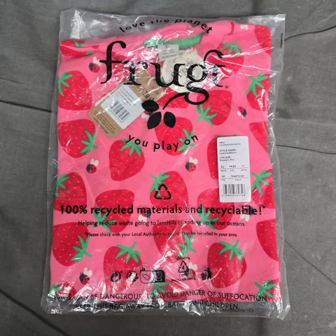 BAGGED FRUGI SUPERB SWEATSHIRT – STRAWBERRY PALS, UK 4–5 YEARS