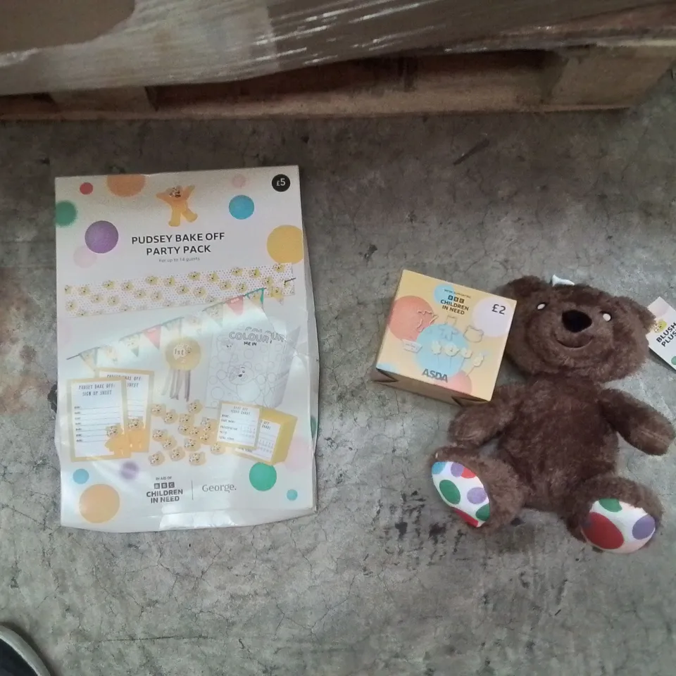 PALLET CONTAINING A LARGE QUANTITY OF BBC IN NEED PRODUCTS