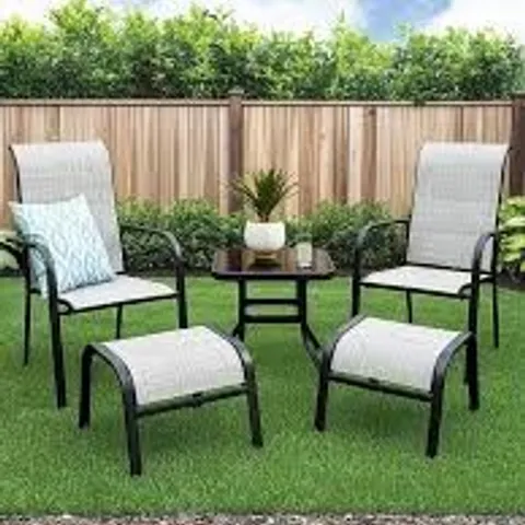 THE VERY COLLECTION MIAMI 5 PIECE LOUNGER SET