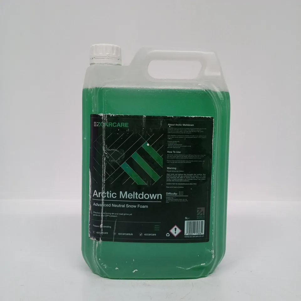 EZCARCARE ARCTIC MELTDOWN ADVANCED NEUTRAL SNOW FOAM (5L)