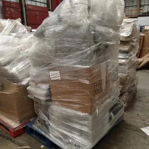 PALLET OF ASSORTED DESIGNER CHAIR PARTS AND PIECES 