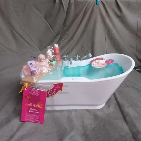 OUR GENERATION BUBBLY BATHTIME PLAYSET