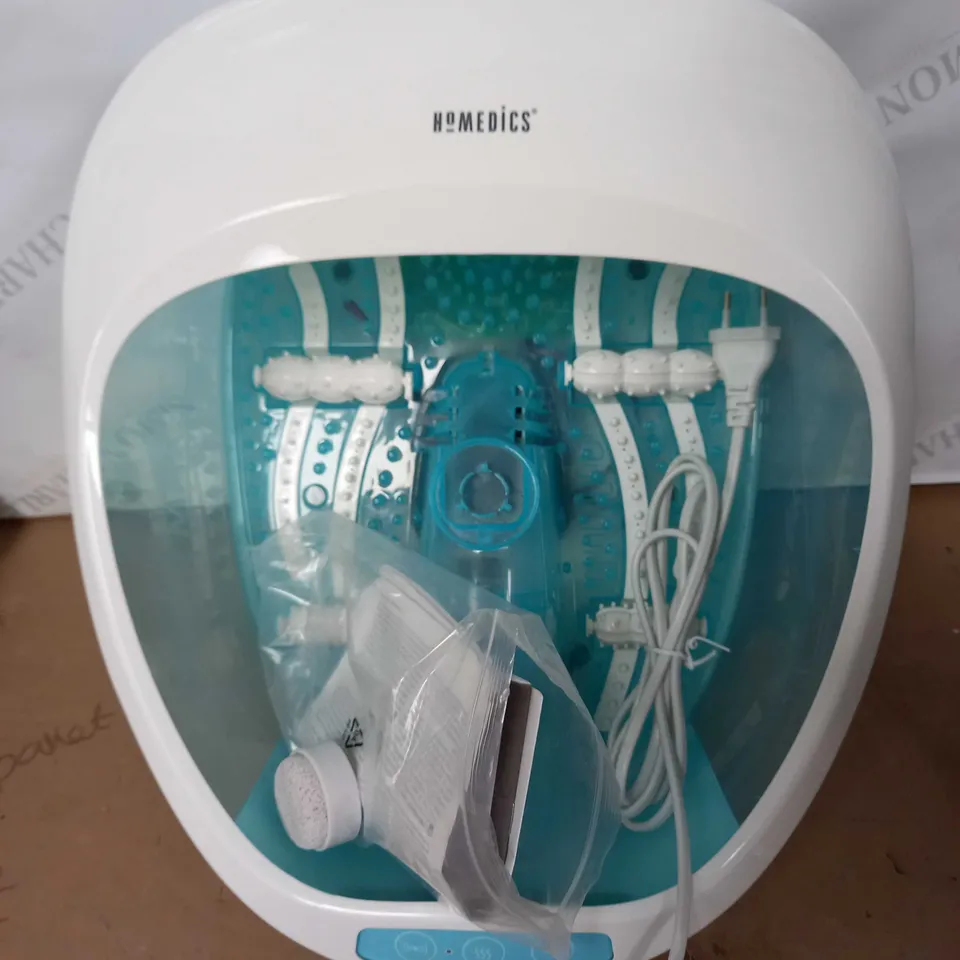 BOXED HOMEDICS SPA LUXURY FOOT SPA WITH HEATER