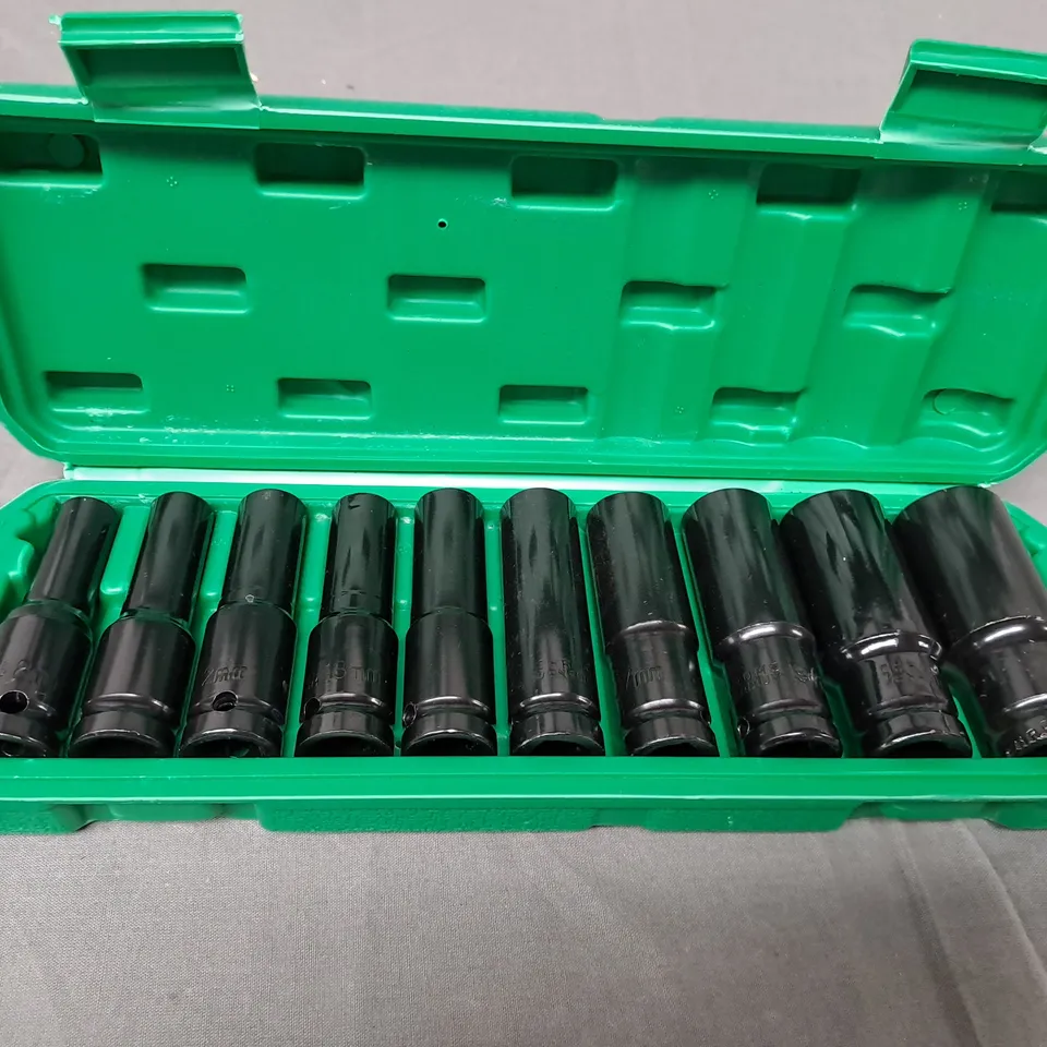 DEEP IMPACT SOCKET SET - 10 PIECE SET
