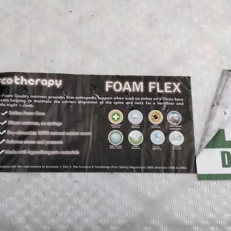 QUALITY BAGGED FOAM DOUBLE 4'6" MATTRESS