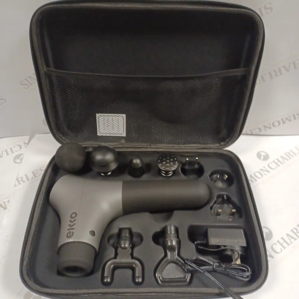 BOXED EKKO ONE PERCUSSIVE THERAPY SPORTS MASSAGER