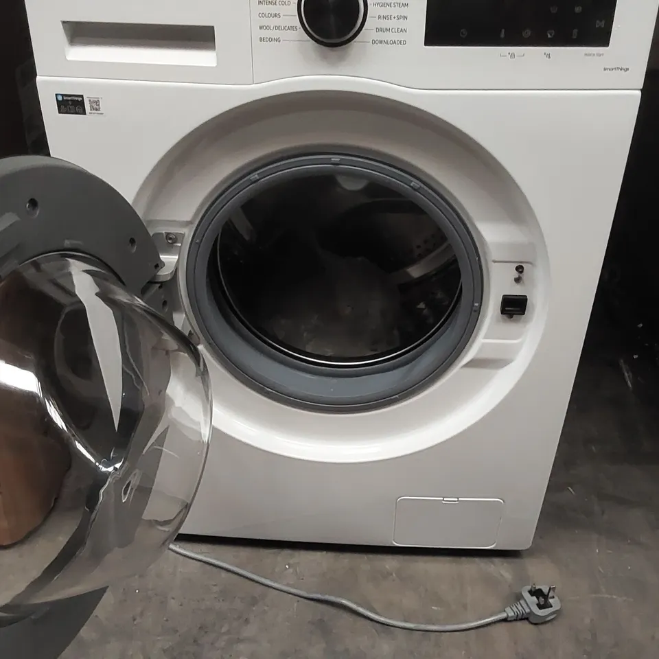 SAMSUNG SERIES 5 AI ENERGY WW90CGC04DAEEU 9KG LOAD, 1400 SPIN ECOBUBBLE WASHING MACHINE WITH SMARTTHINGS - WHITE