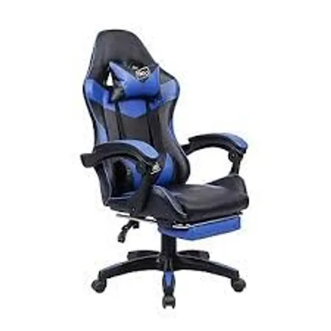 BOXED NEO SIT BETTER WORK HARDER GAMING LOUNGER IN BLUE