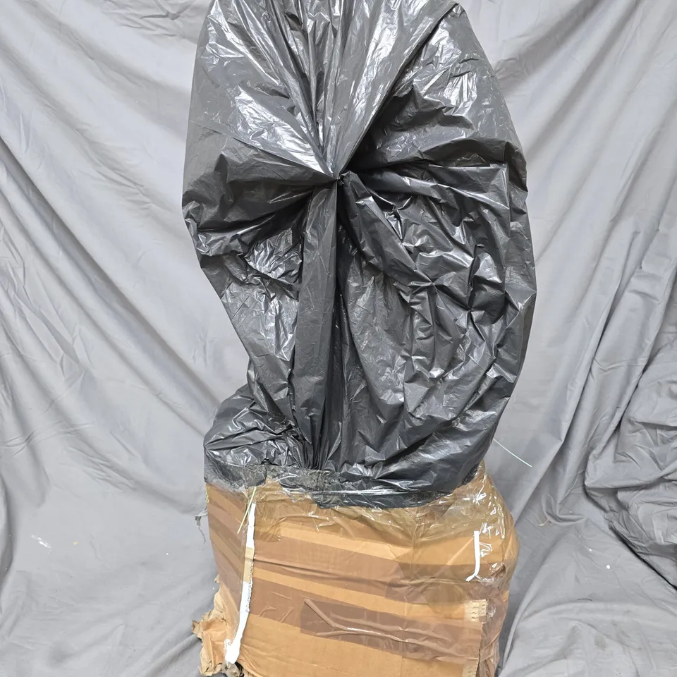 K BY KELLY HOPPEN INDOOR OUTDOOR PRE-LIT LOMANDRA GRASS W/CEMENT POT 