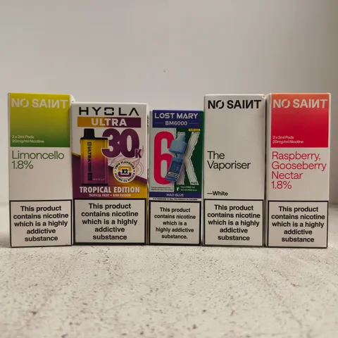 APPROXIAMTELY 20 ASSORTED VAPING PRODUCTS - COLLECTION ONLY
