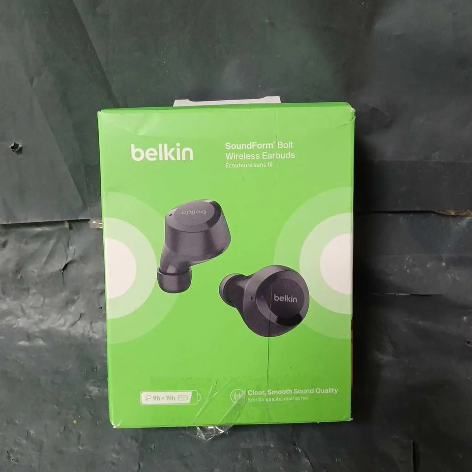 BELKIN SOUNDFORM BOLT WIRELESS EARBUDS