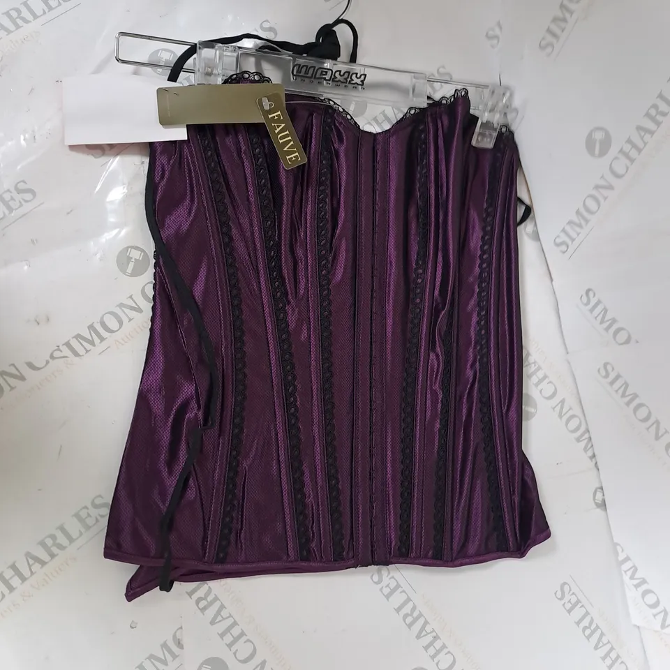 FAUVE LINGERIE - PURPLE - LARGE
