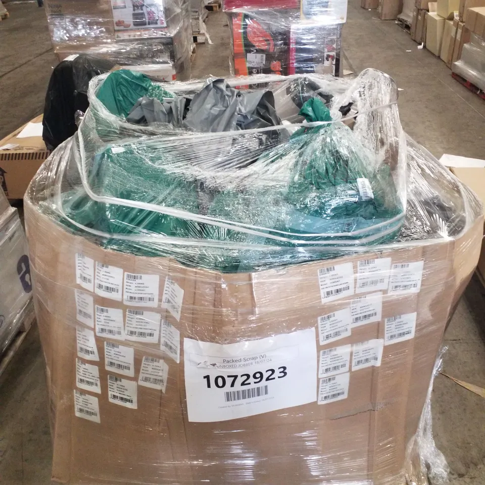 PALLET OF APPROXIMATELY 23 UNPROCESSED RAW RETURN HOUSEHOLD AND ELECTRICAL GOODS TO INCLUDE;