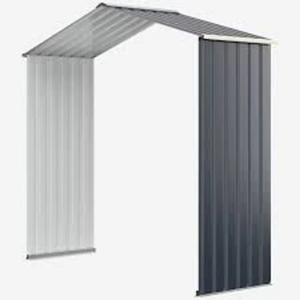 BOXED OUTDOOR STORAGE SHED EXTENSION KIT FOR 195 CM SHED WIDTH