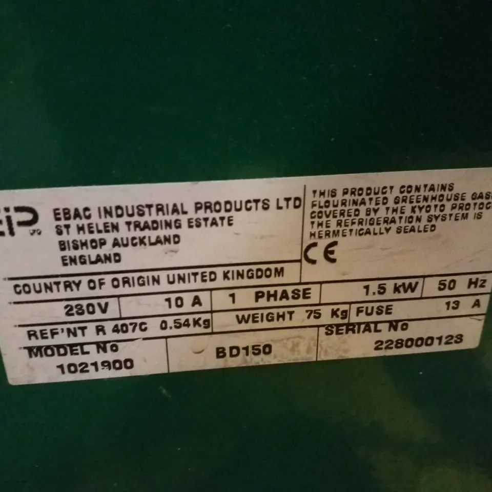 BD150 30L INDUSTRIAL DEHUMIDIFIER