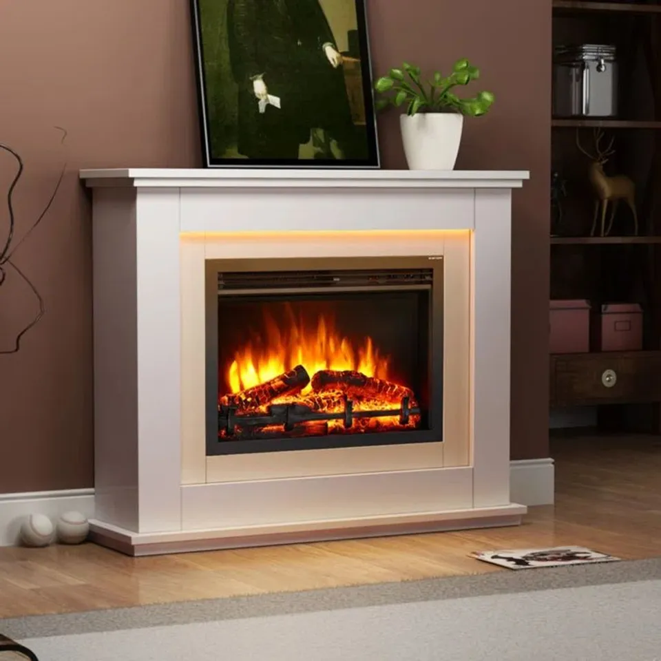 BOXED MATHILDE ELECTRIC FIRE (2 BOXES)