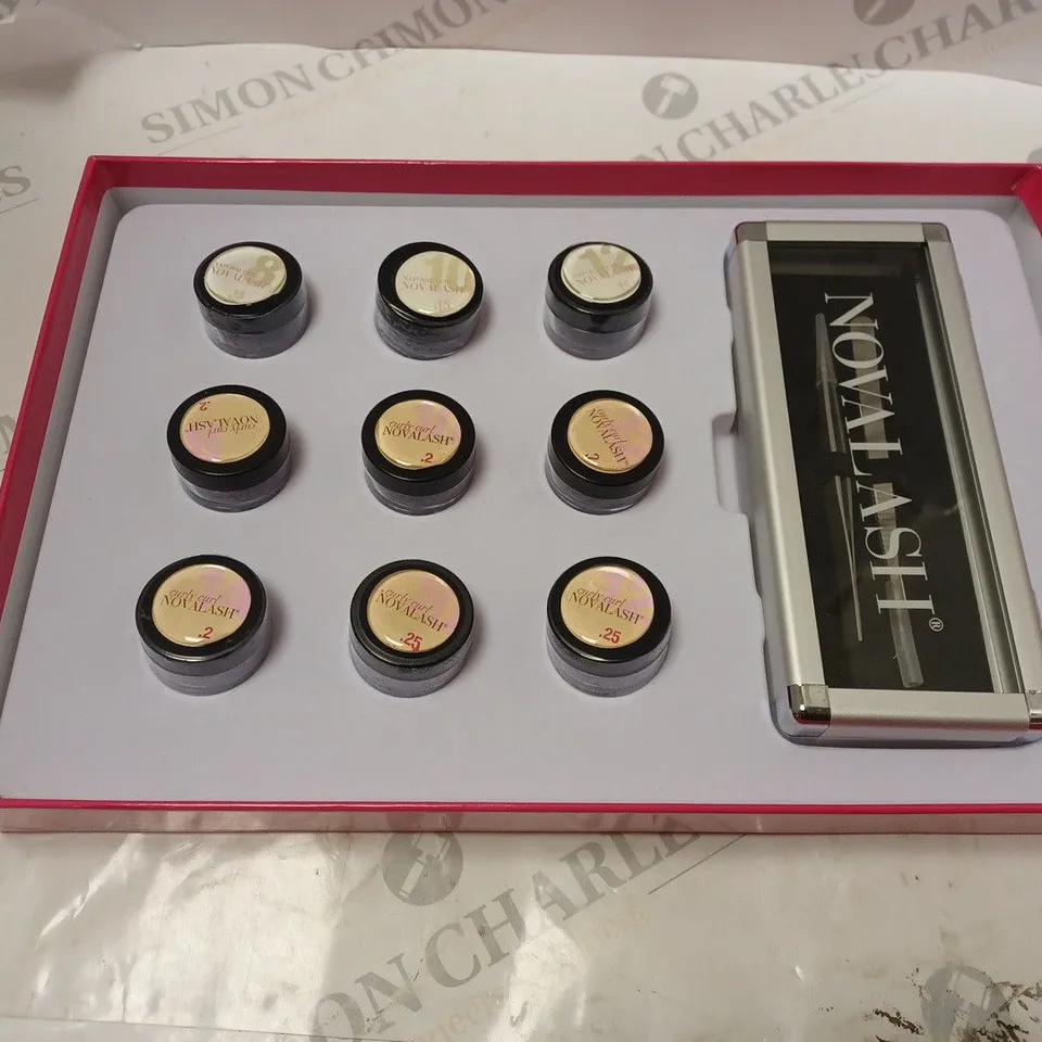 NOVALASH EYELASH EXTENSIONS AND MAKEUP GIFT SET 