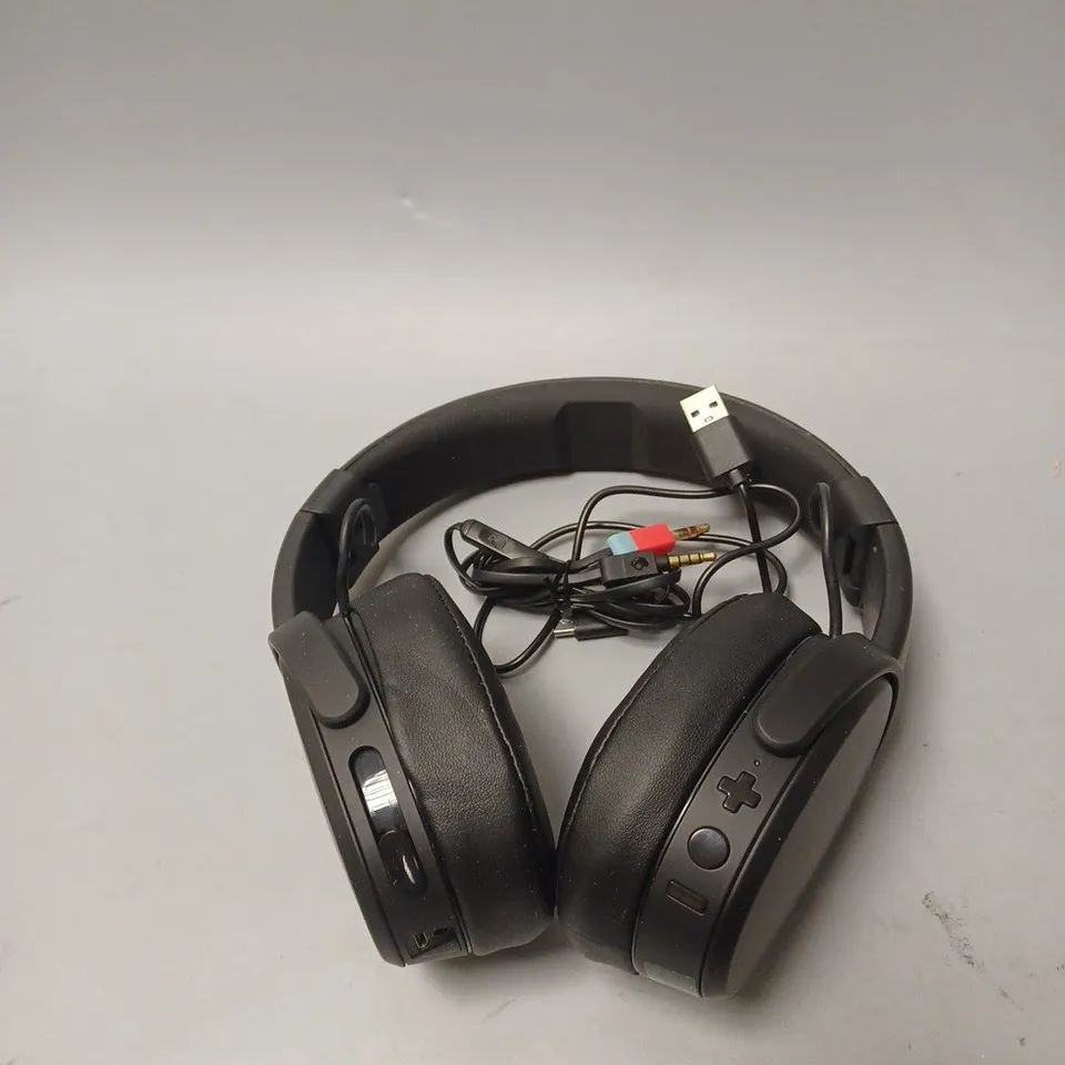 SKULLCANDY CRUSHER BLUETOOTH WIRELESS OVER-EAR HEADPHONE & MICROPHONE - BLACK