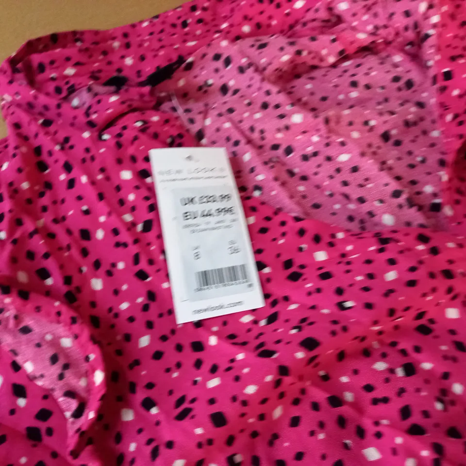 NEW LOOK DIAM WAIST MIDI DRESS - UK 8