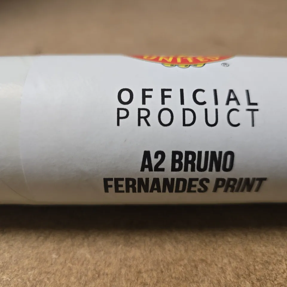 A2 BRUNO FERNANDES PRINT – OFFICIAL PRODUCT POSTER (ROLLED IN TUBE)