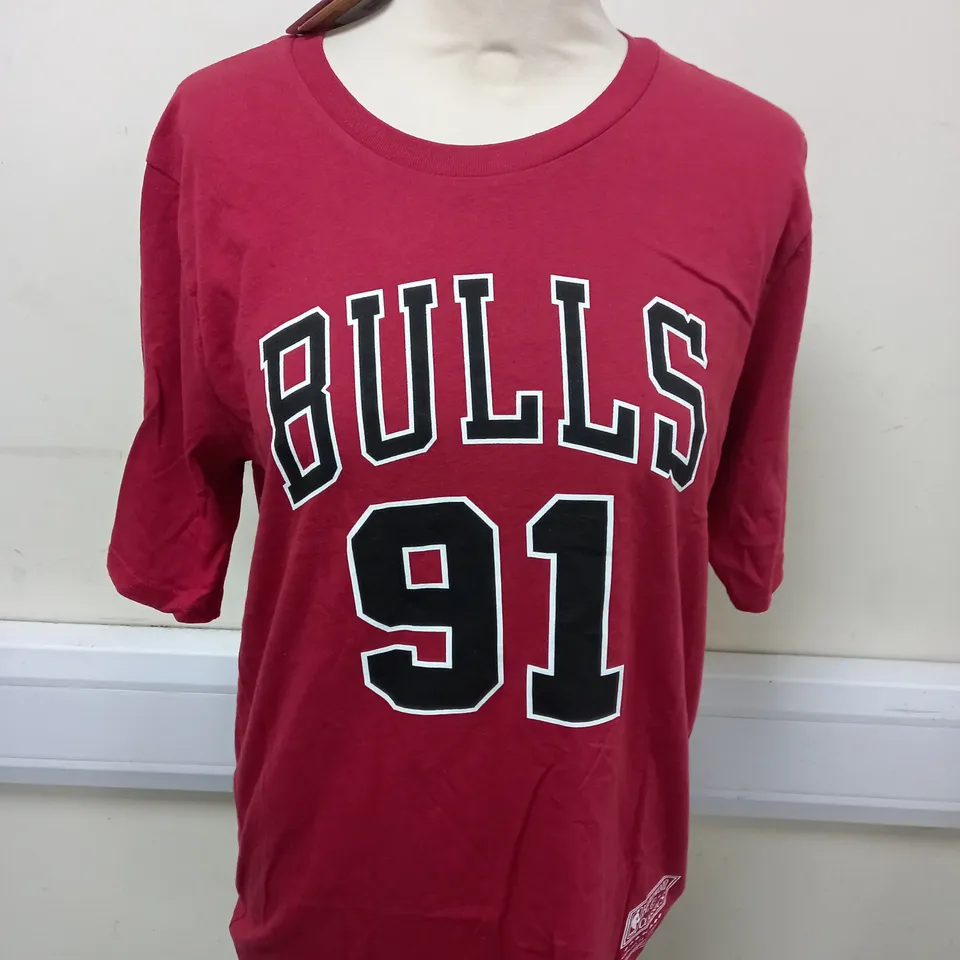 MITCHELL AND NESS CHICAGO BULLS RODMAN 91 SHIRT SIZE XL