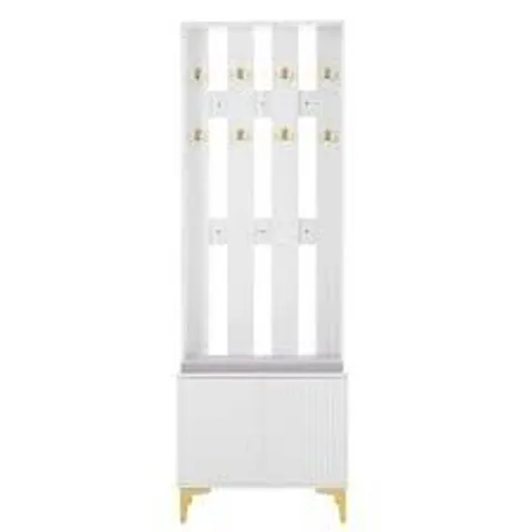 BRAND NEW BOXED HALL STAND IN WHITE 