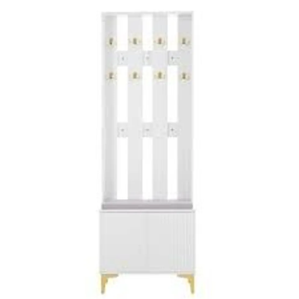 BRAND NEW BOXED HALL STAND IN WHITE 