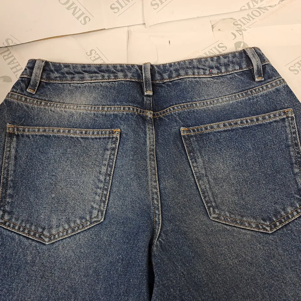 HUSH CARLY TURN UP CROPPED JEANS - 10