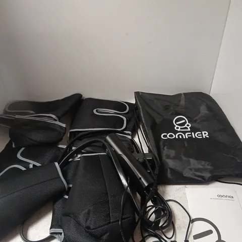 COMFIER AIR COMPRESSION LEG MASSAGER – FE-7204B (WITH CARRY BAG & USER MANUAL)