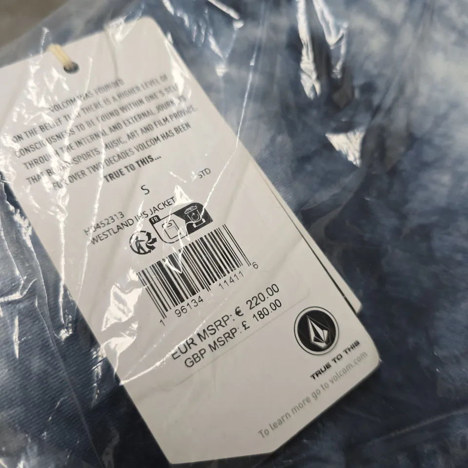 BAGGED VOLCOM WESTLAND INS JACKET - SIZE SMALL
