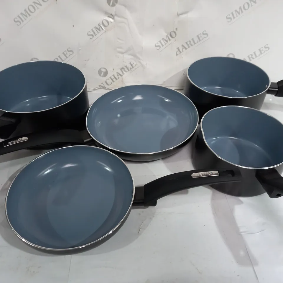 BOXED TOWER T80303 5PCE PAN SET 
