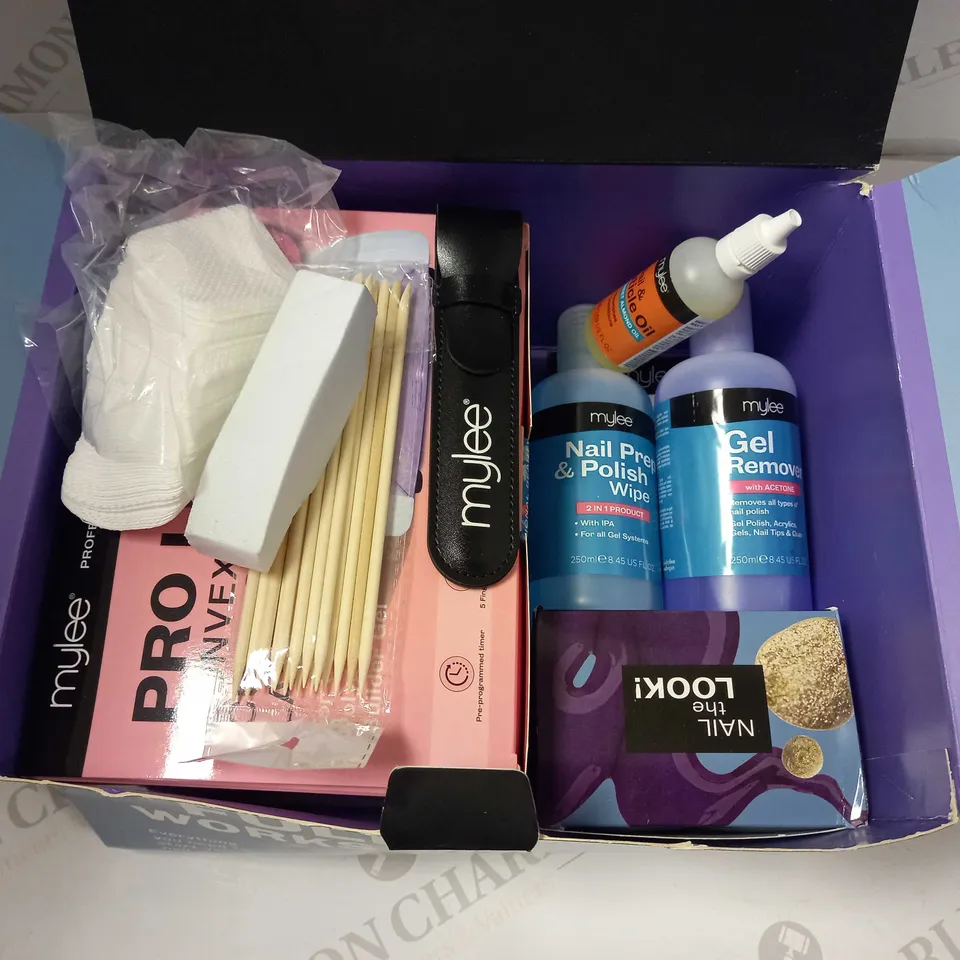 MYLEE THE FULL WORKS PROFESSIONAL GEL NAIL POLISH LED LAMP KIT (WHITE) - AUTUMN/WINTER RRP £130