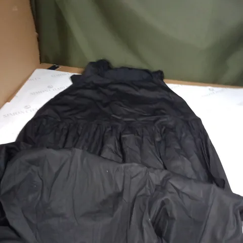 COS LONG BLACK DRESS SIZE 16
