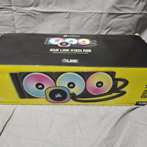 BOXED CORSAIR ICUE LINK RBG LIQUID CPU COOLER 