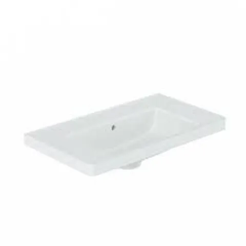 BOXED VADO CAMEO 800MM MINERAL CAST UNIT BASIN - ARCTIC WHITE