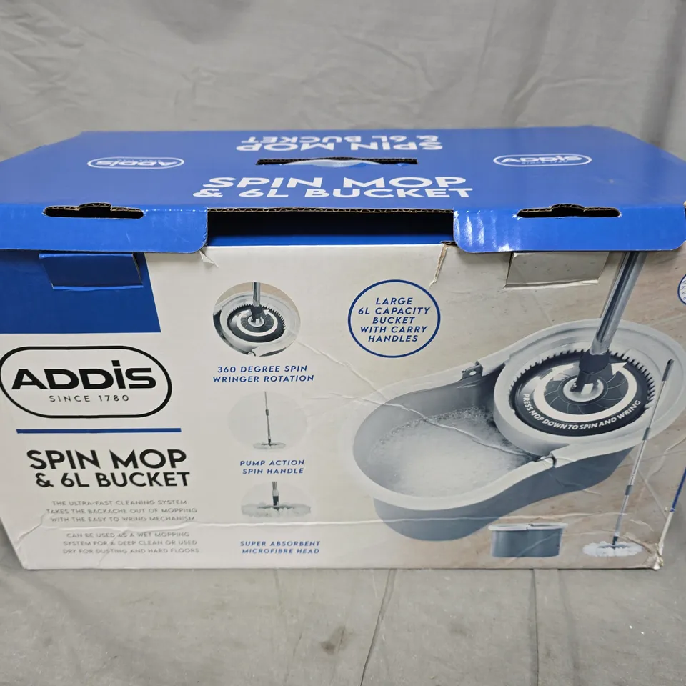 ADDIS SPIN MOP & BUCKET