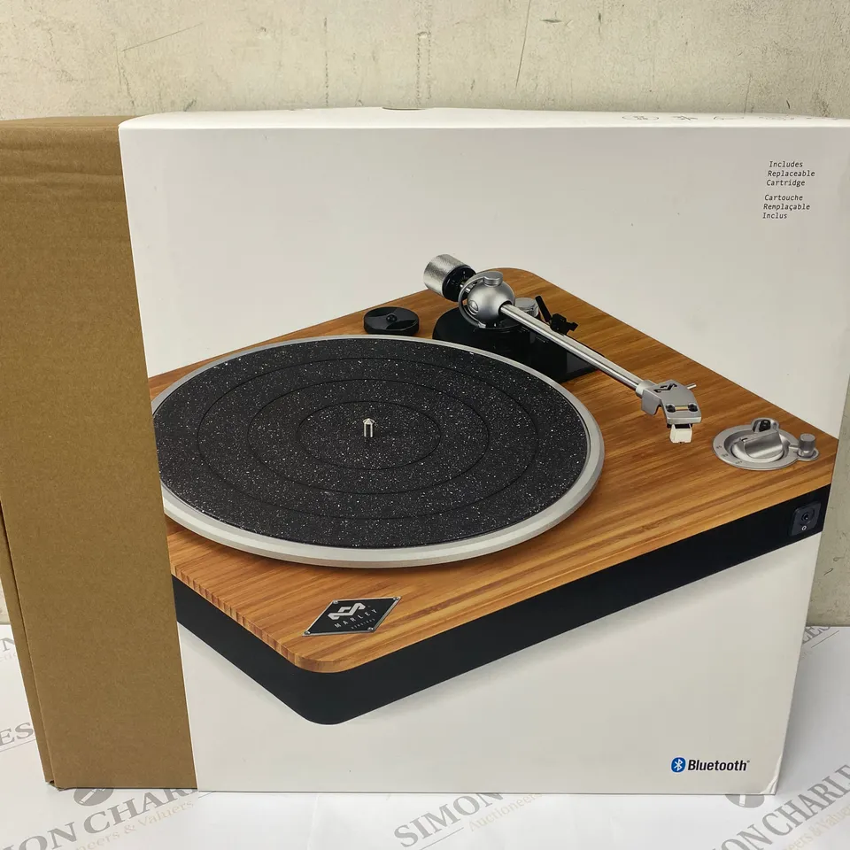 BRAND NEW BOXED HOUSE OF MARLEY STIR IT UP WIRELESS RECORD PLAYER