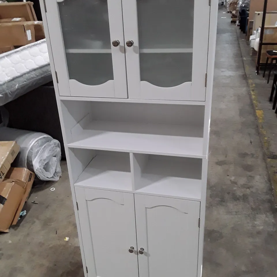 FREESTANDING BATHROOM CABINET - WHITE