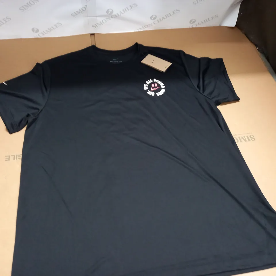 NIKE ITS GONNA WORK OUT BLACK T-SHIRT - XL