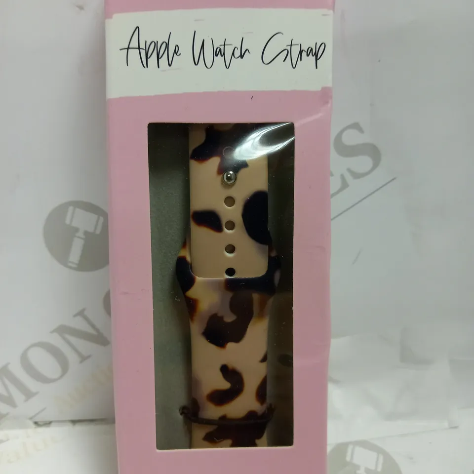 BOXED COCONUT LANE LONDON APPLE WATCH STRAP - ANIMAL PRINT