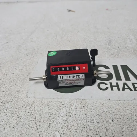 ADVANCER UK MECHANICAL COUNTER – TYPE CR6M/RL/CB, SINGLE UNIT