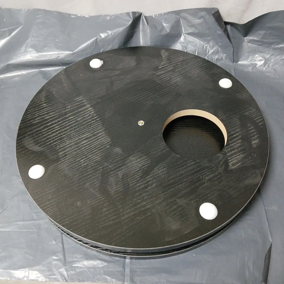 ROUND WOODEN LAZY SUSAN 