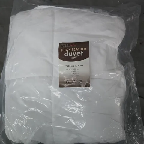 IMPERIAL DUCK FEATHER DUVET – 135 X 200 CM, 13.5 TOG