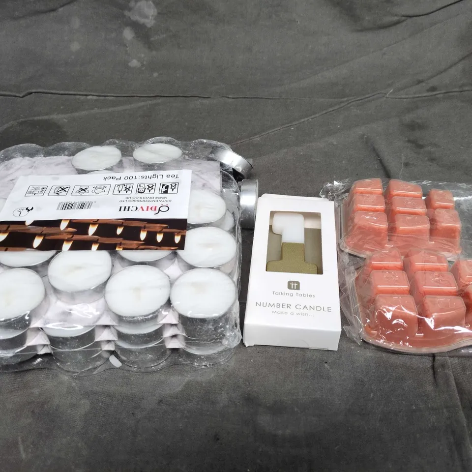 APPROX 5 ASSORTE CANDLES