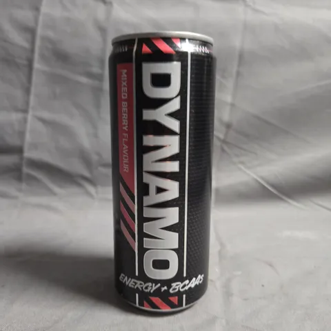 TOTE OF APPROX 10 DYNAMO MIXED BERRY ENERGY DRINK - COLLECTION ONLY 