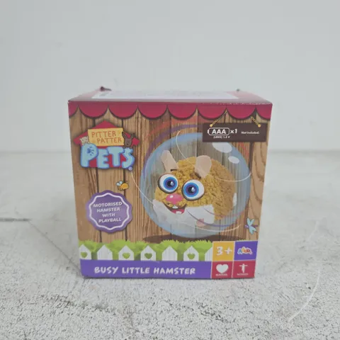 PITTER PATTER PETS BUSY LITTLE HAMSTER 