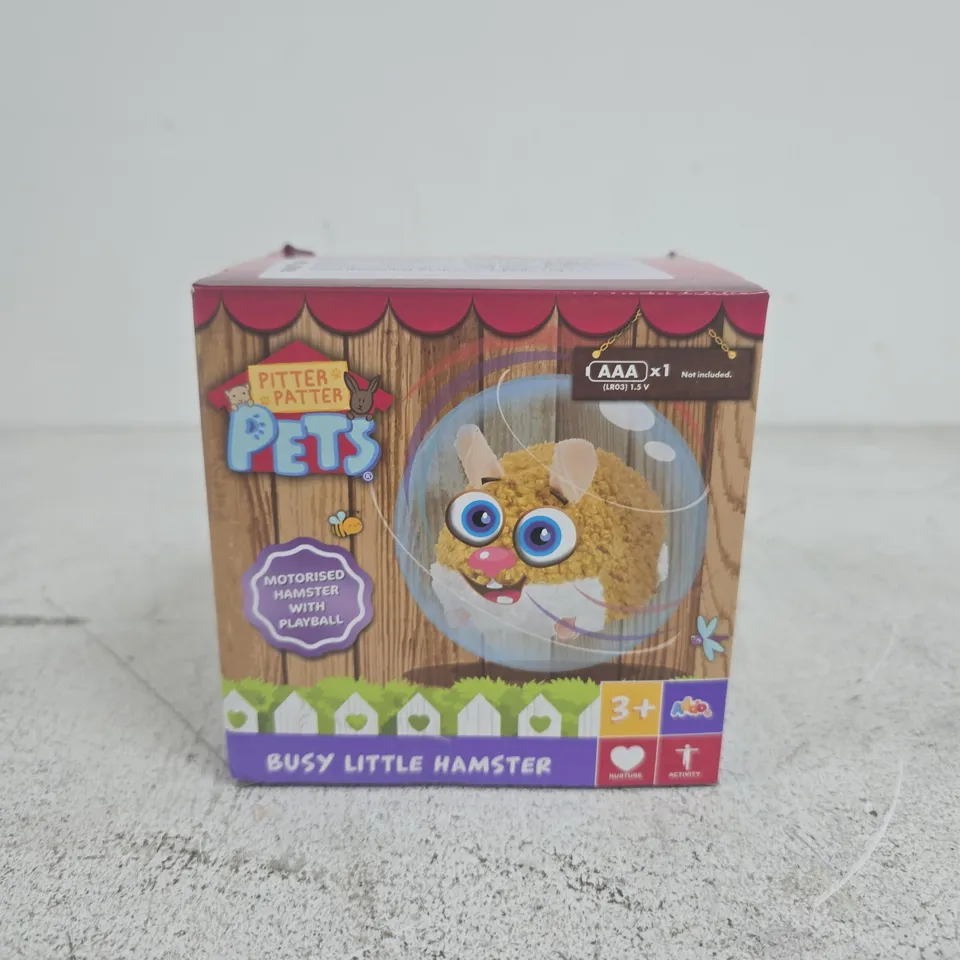 PITTER PATTER PETS BUSY LITTLE HAMSTER 